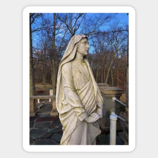 Worshiper Statue Sticker